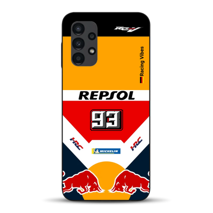 RC213V MotoGP Marc Márquez 2019 Champion Livery - Custodia per cellulare personalizzata per Samsung
