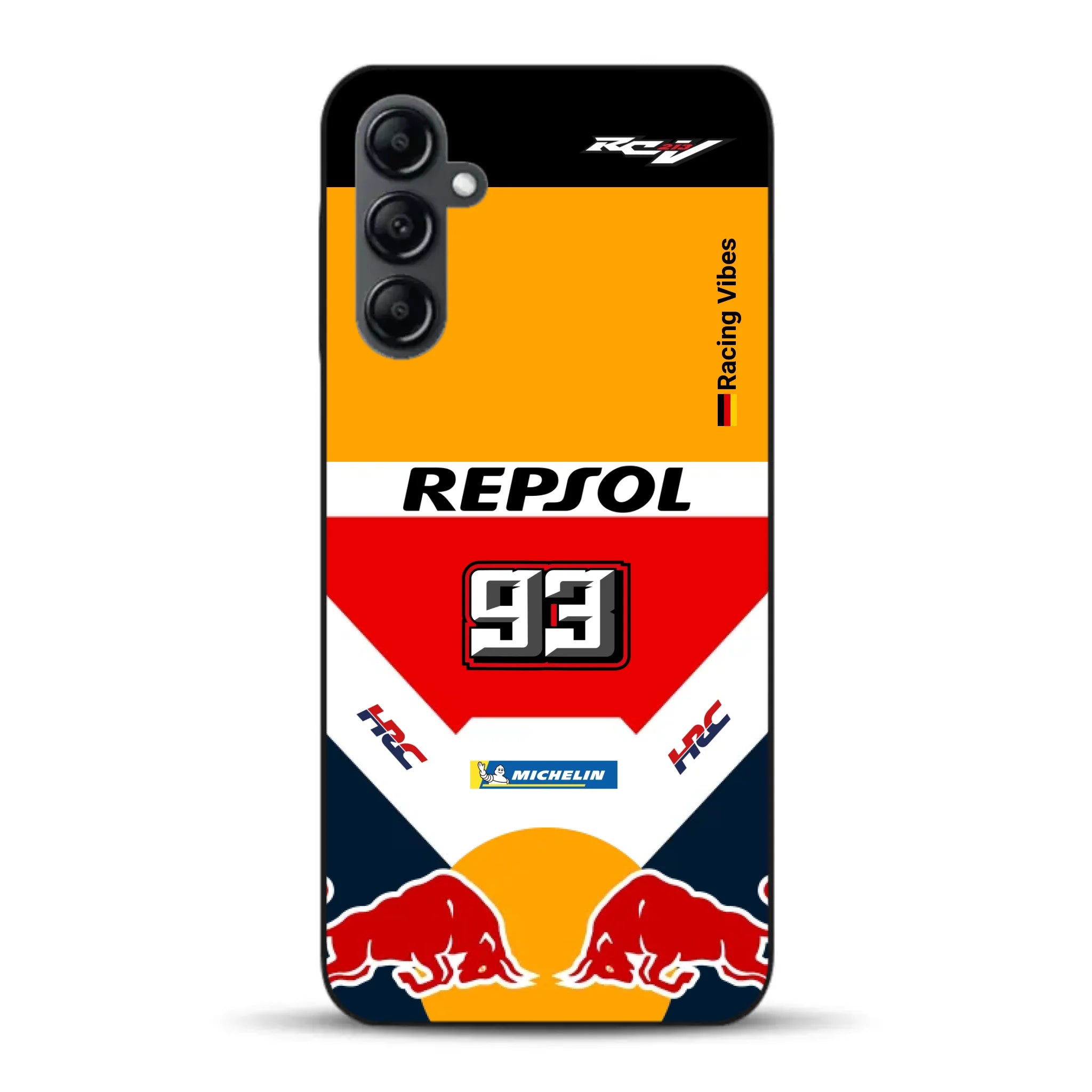 RC213V MotoGP Marc Márquez 2019 Champion Livery - Custodia per cellulare personalizzata per Samsung