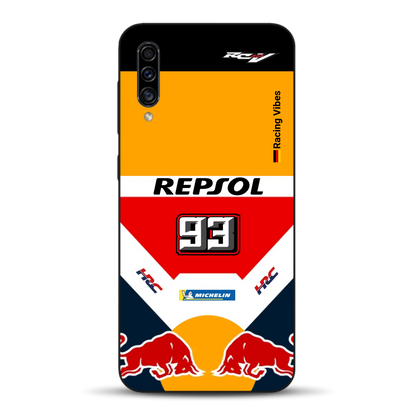 RC213V MotoGP Marc Márquez 2019 Champion Livery - Custodia per cellulare personalizzata per Samsung