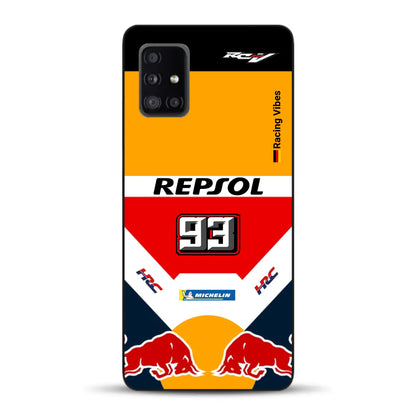 RC213V MotoGP Marc Márquez 2019 Champion Livery - Custodia per cellulare personalizzata per Samsung