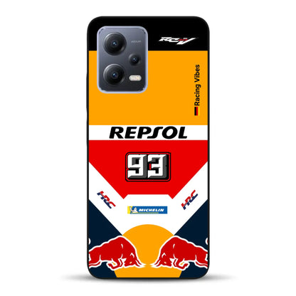 RC213V MotoGP Marc Márquez 2019 Champion Livery - Custodia per cellulare personalizzata per Xiaomi