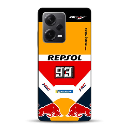 RC213V MotoGP Marc Márquez 2019 Champion Livery - Custodia per cellulare personalizzata per Xiaomi