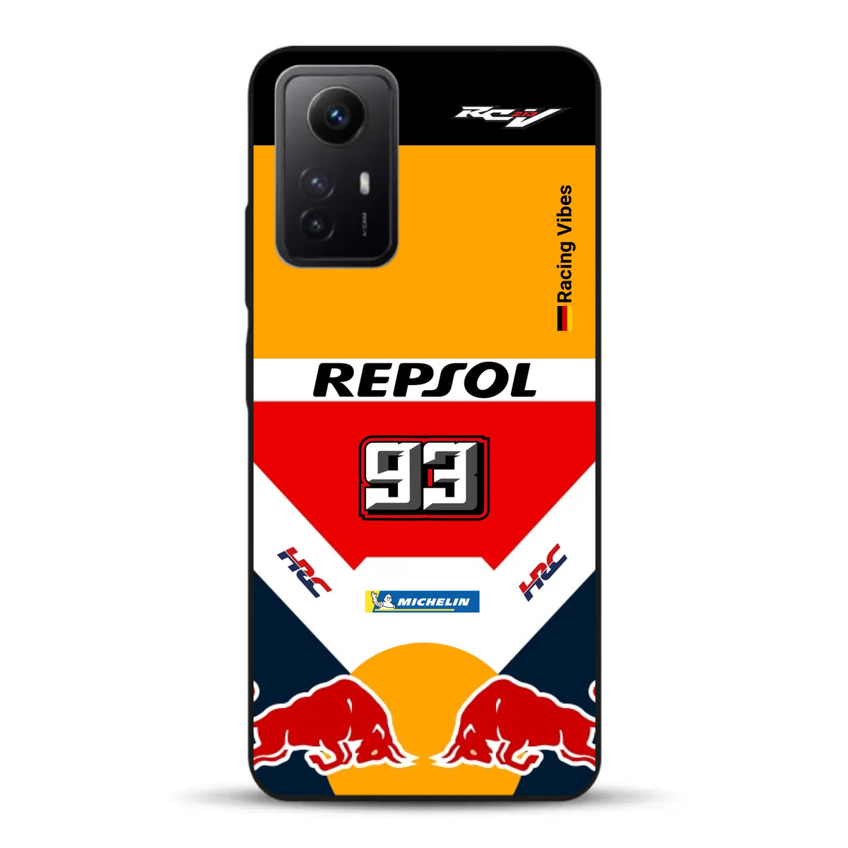 RC213V MotoGP Marc Márquez 2019 Champion Livery - Individuelle Handyhülle für Xiaomi