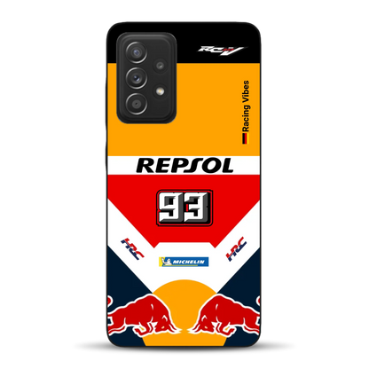 RC213V MotoGP Marc Márquez 2019 Champion Livery - Custodia per cellulare personalizzata per Samsung