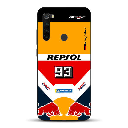 RC213V MotoGP Marc Márquez 2019 Champion Livery - Custodia per cellulare personalizzata per Xiaomi