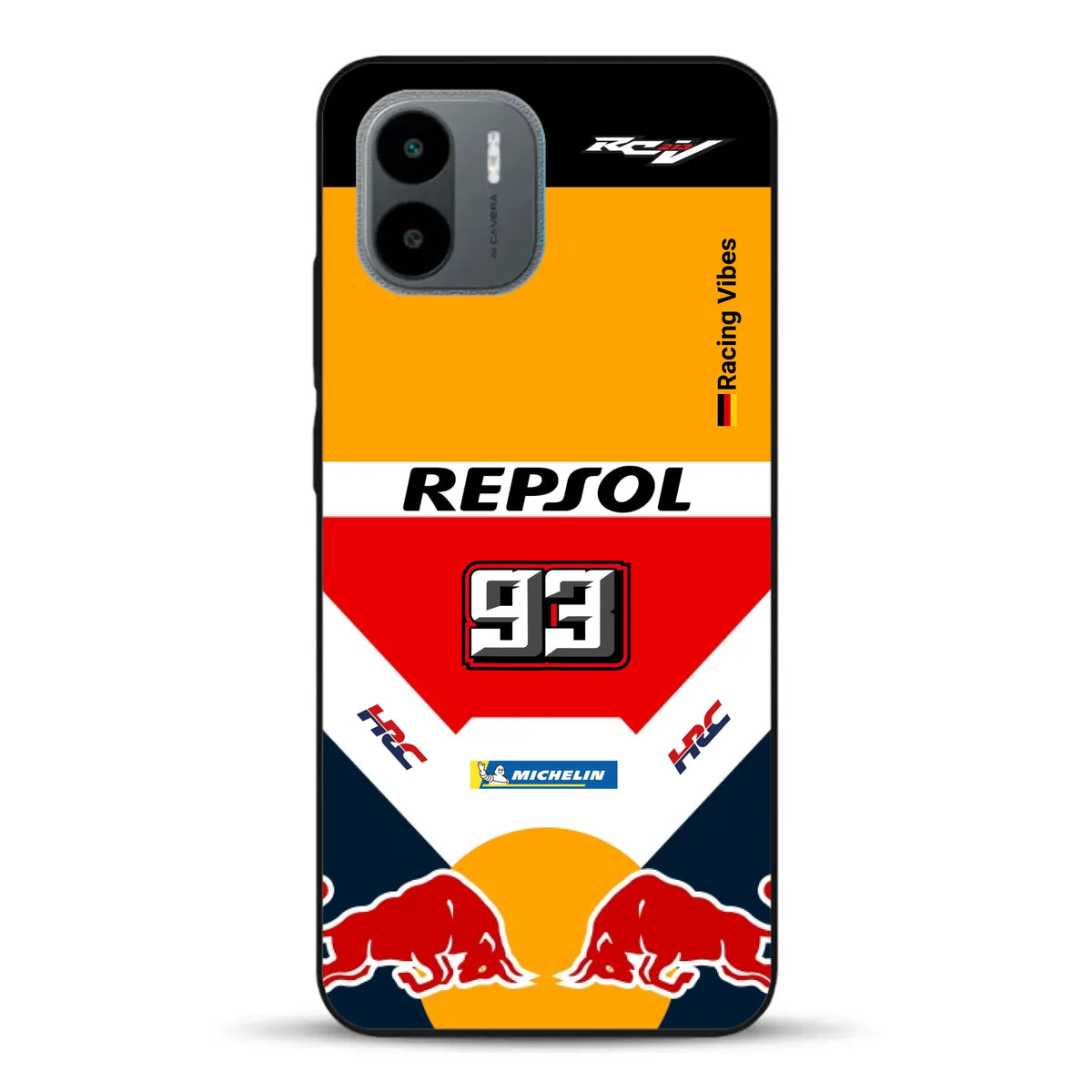 RC213V MotoGP Marc Márquez 2019 Champion Livery - Individuelle Handyhülle für Xiaomi