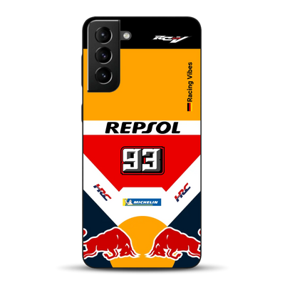 RC213V MotoGP Marc Márquez 2019 Champion Livery - Custodia per cellulare personalizzata per Samsung