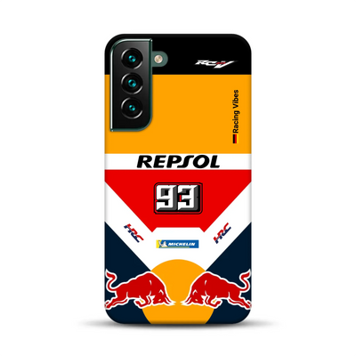 RC213V MotoGP Marc Márquez 2019 Champion Livery - Individuelle Premium Hülle für Samsung
