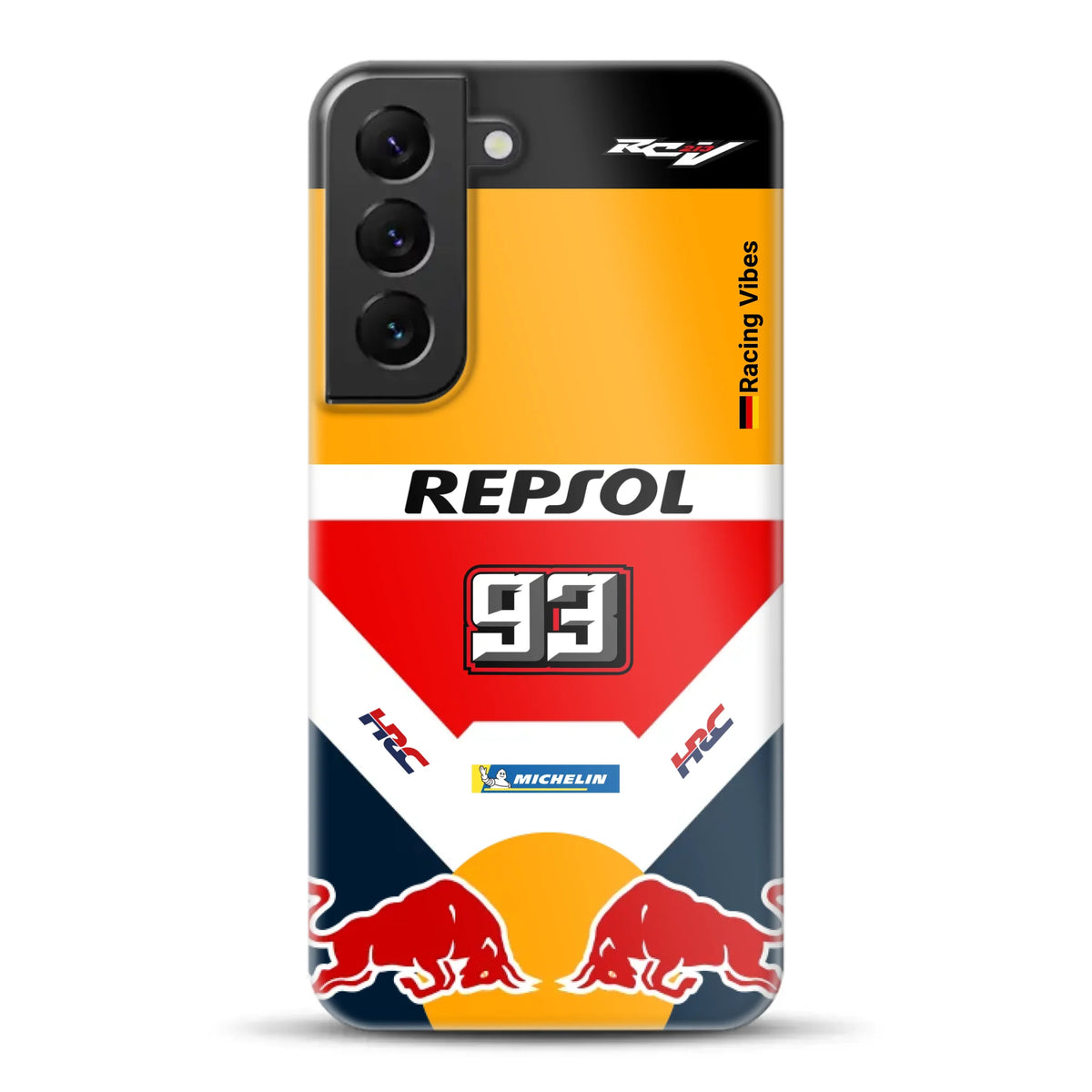RC213V MotoGP Marc Márquez 2019 Champion Livery - Individuelle Hardcase Hülle für Samsung