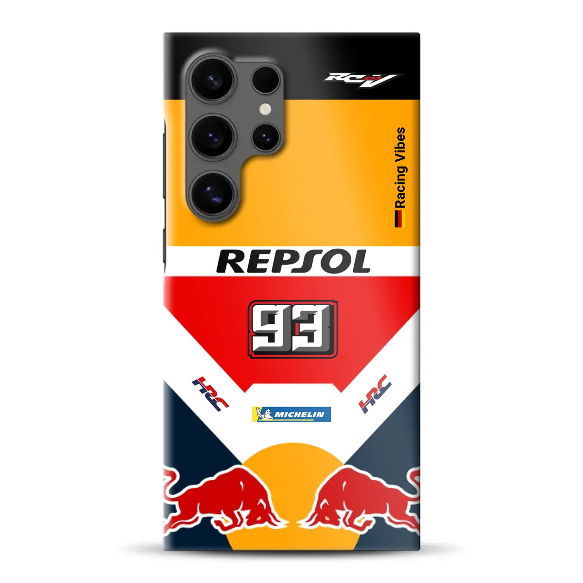 RC213V MotoGP Marc Márquez 2019 Champion Livery - Individuelle Hardcase Hülle für Samsung