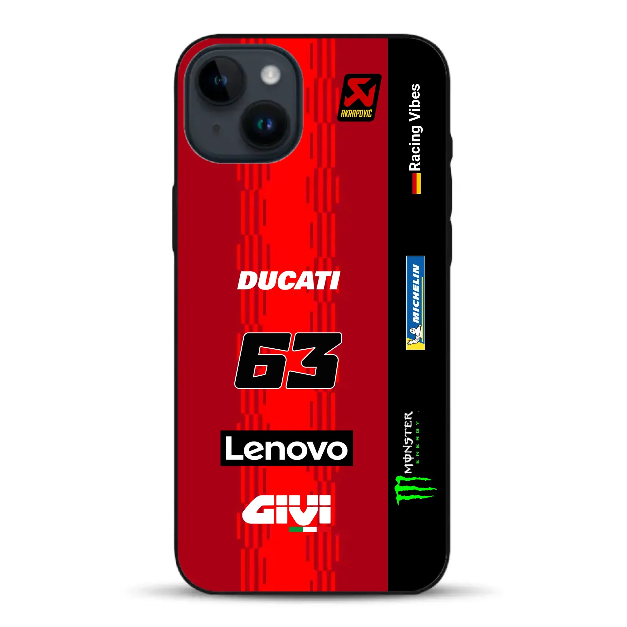 Desmosedici GP25 MotoGP 2025 Livery - Individuelle Handyhülle für iPhone