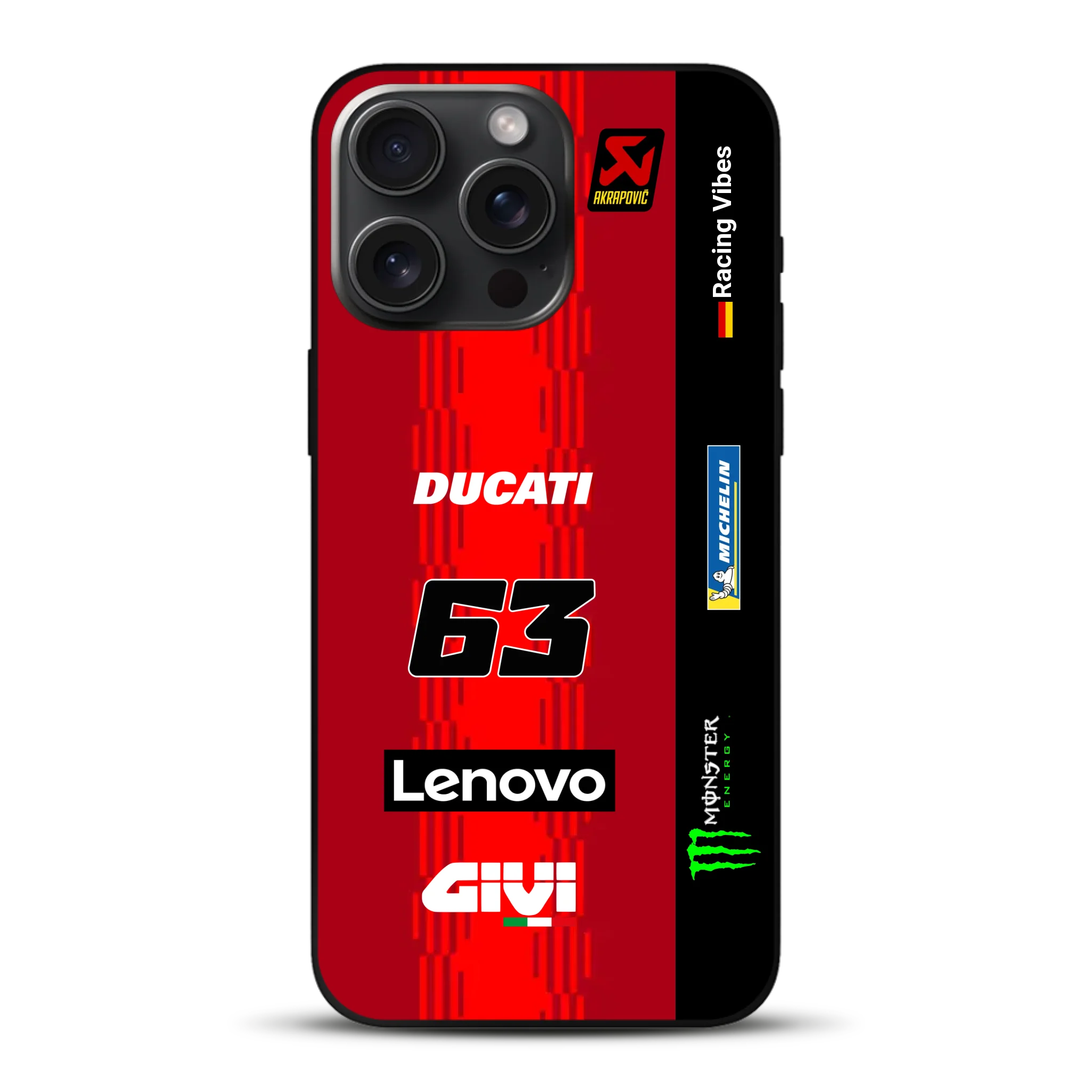 Desmosedici GP25 MotoGP 2025 Livery - Individuelle Handyhülle für iPhone