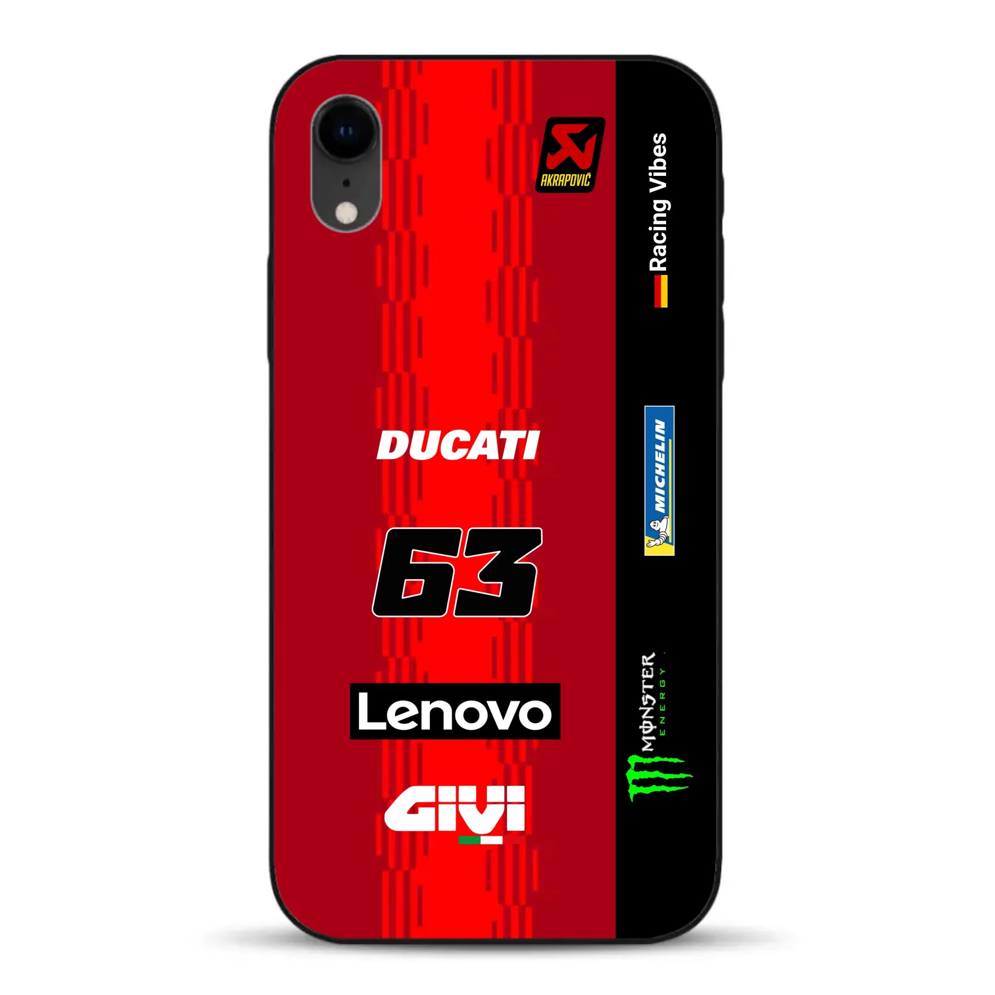 Desmosedici GP25 MotoGP 2025 Livery - Individuelle Handyhülle für iPhone