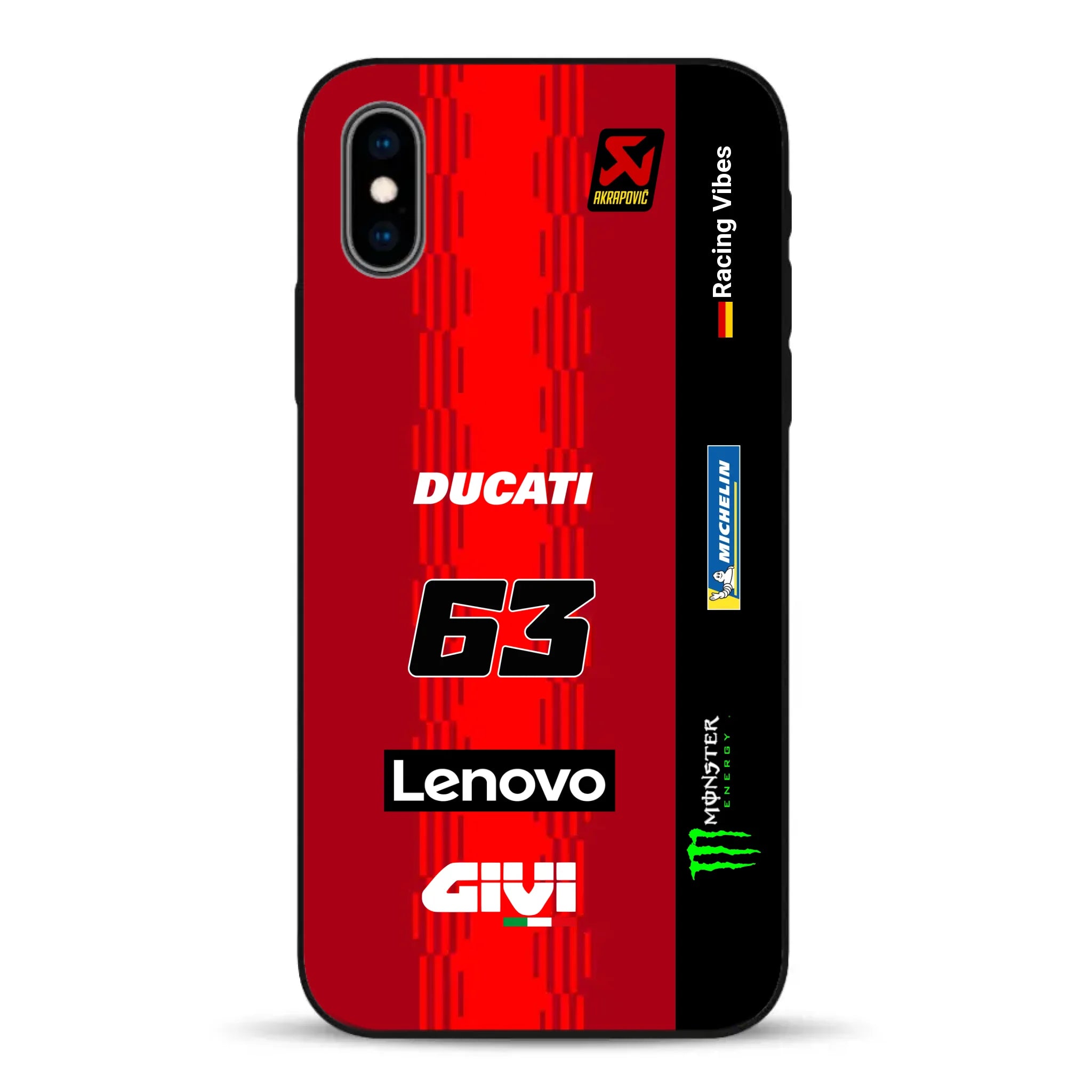 Desmosedici GP25 MotoGP 2025 Livery - Individuelle Handyhülle für iPhone
