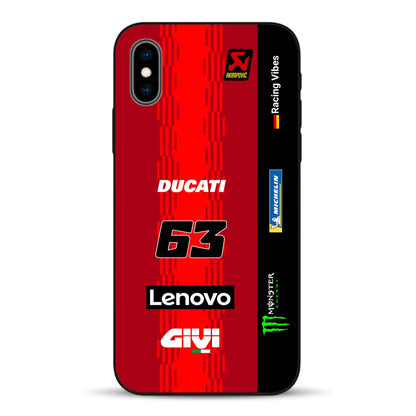 Desmosedici GP25 MotoGP 2025 Livery - Individuelle Handyhülle für iPhone
