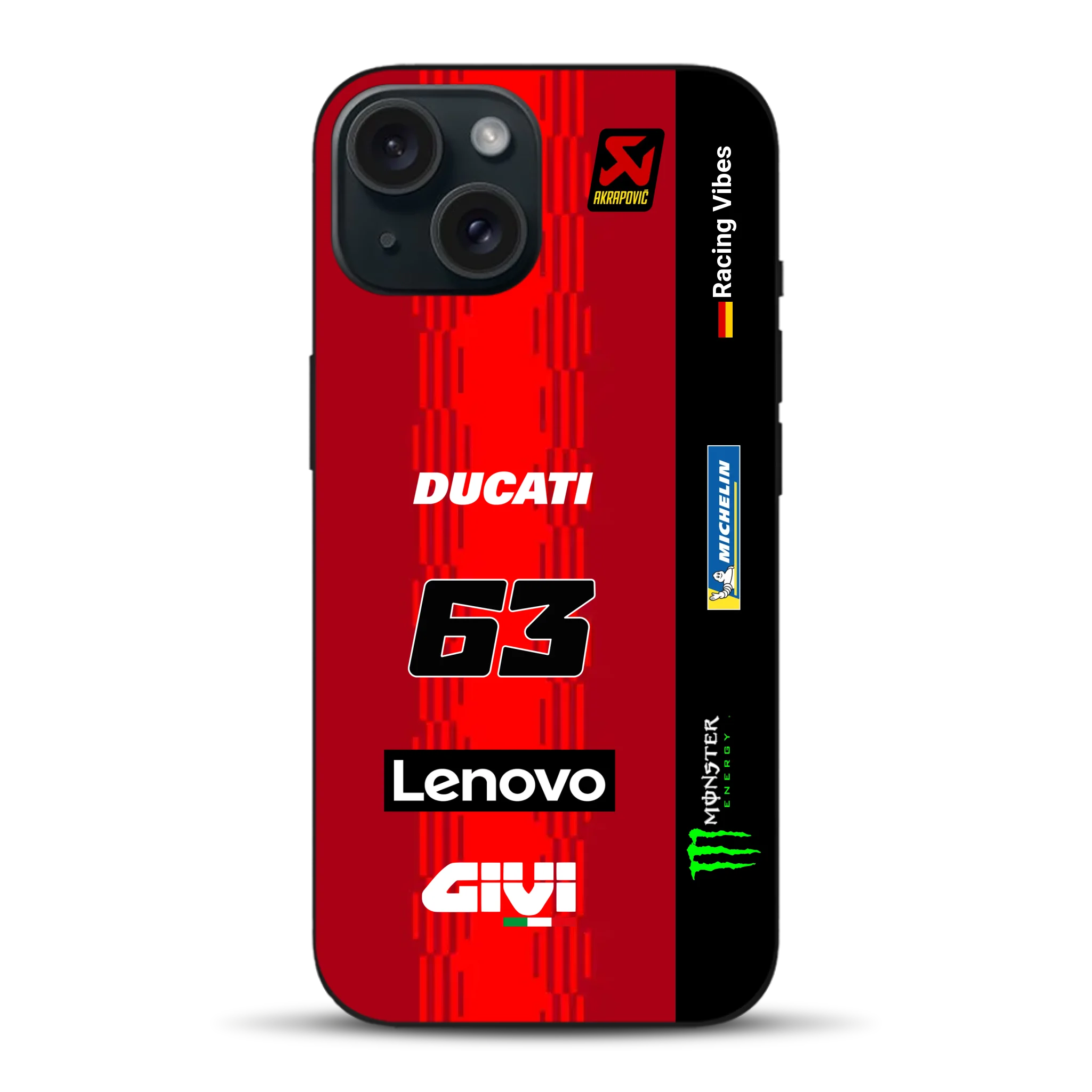 Desmosedici GP25 MotoGP 2025 Livery - Individuelle Handyhülle für iPhone
