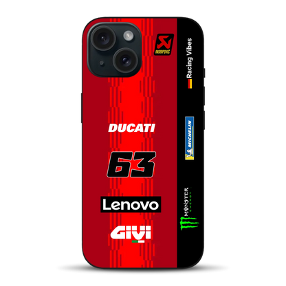 Desmosedici GP25 MotoGP 2025 Livery - Individuelle Handyhülle für iPhone