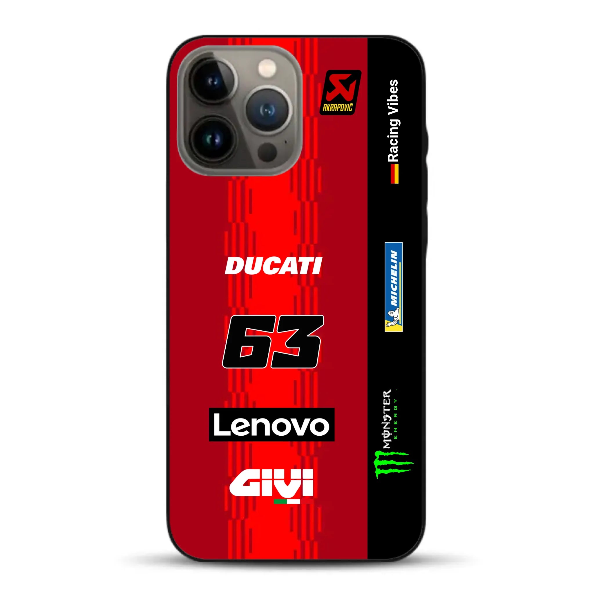 Desmosedici GP25 MotoGP 2025 Livery - Individuelle Handyhülle für iPhone