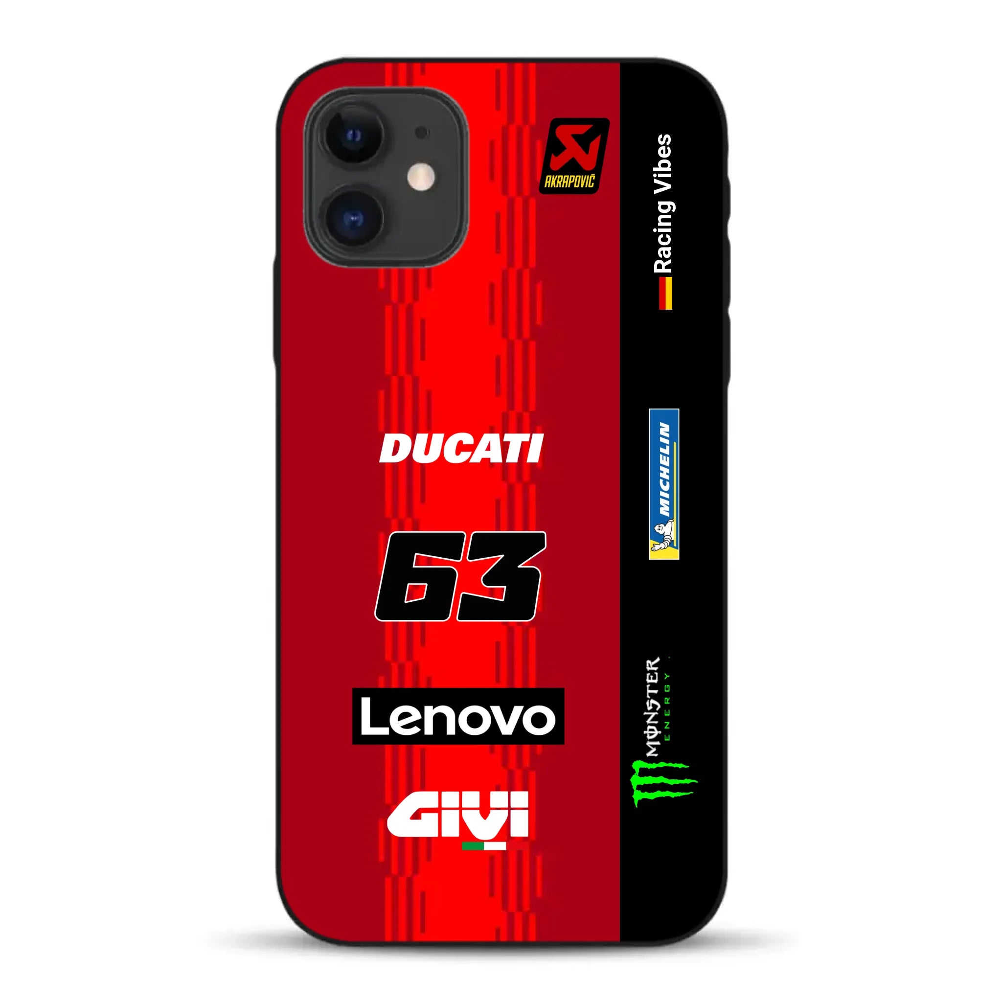 Desmosedici GP25 MotoGP 2025 Livery - Individuelle Handyhülle für iPhone