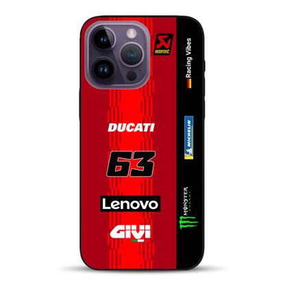 Desmosedici GP25 MotoGP 2025 Livery - Individuelle Handyhülle für iPhone