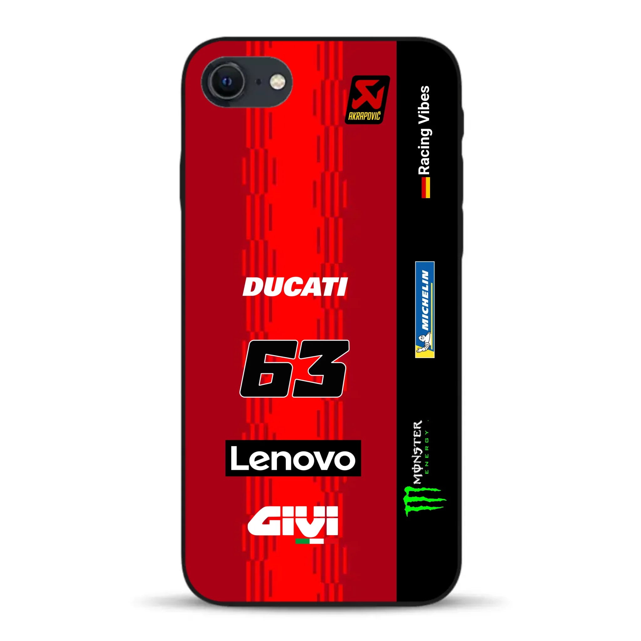 Desmosedici GP25 MotoGP 2025 Livery - Individuelle Handyhülle für iPhone