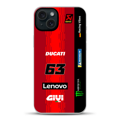 Desmosedici GP25 MotoGP 2025 Livery - Individuelle Handyhülle für iPhone