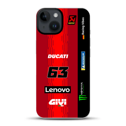 Desmosedici GP25 MotoGP 2025 Livery - Individuelle Handyhülle für iPhone