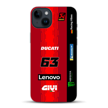 Desmosedici GP25 MotoGP 2025 Livery - Individuelle Handyhülle für iPhone