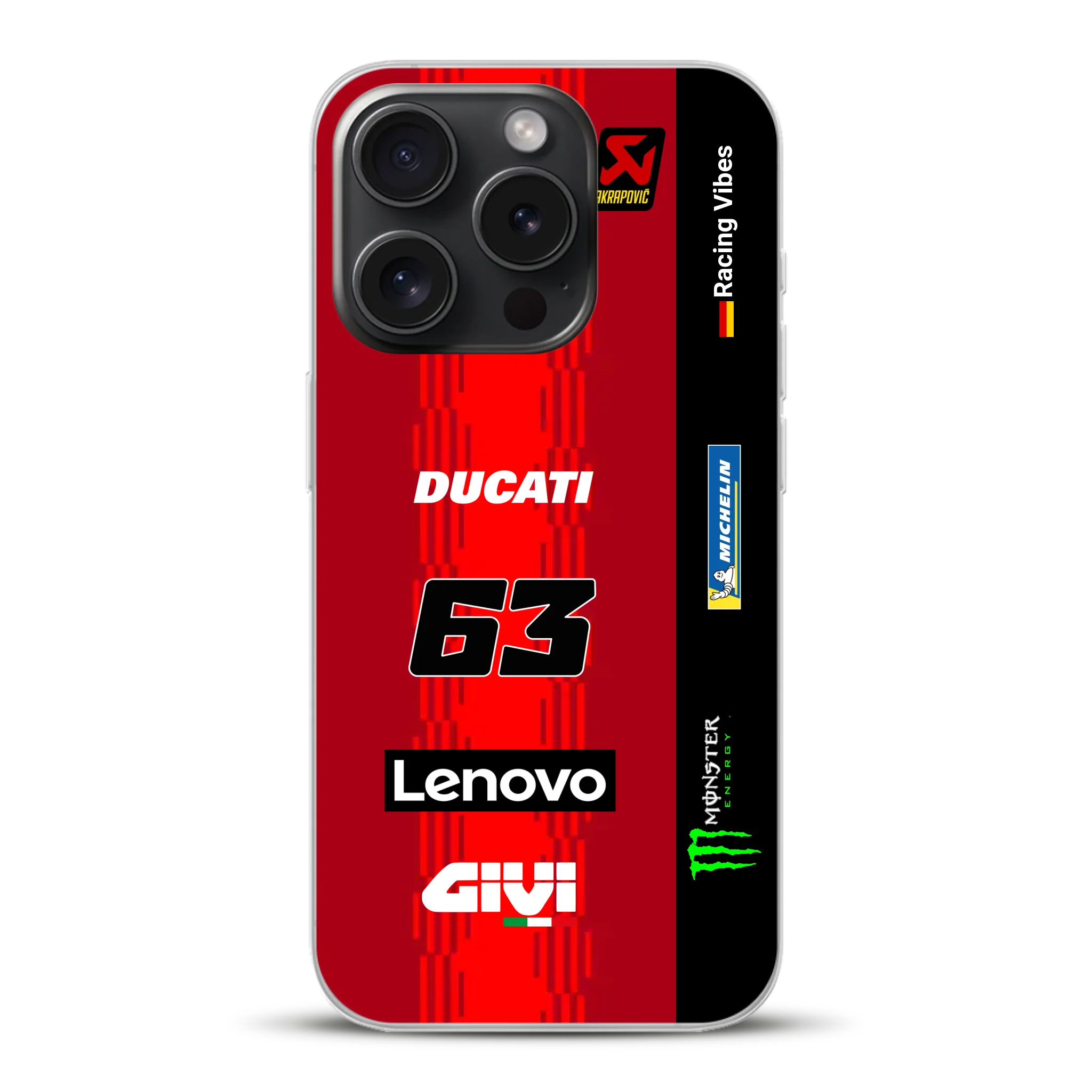 Desmosedici GP25 MotoGP 2025 Livery - Individuelle Handyhülle für iPhone