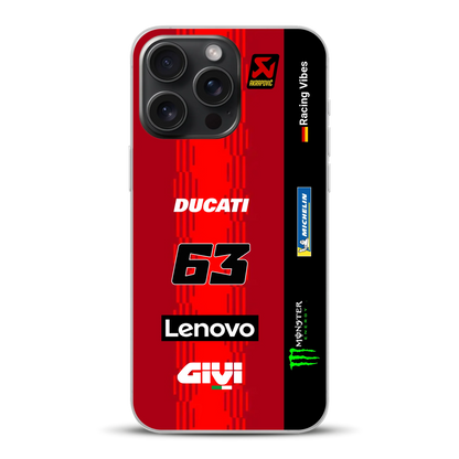 Desmosedici GP25 MotoGP 2025 Livery - Individuelle Handyhülle für iPhone