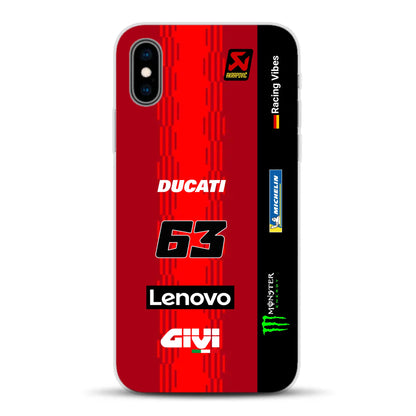 Desmosedici GP25 MotoGP 2025 Livery - Individuelle Handyhülle für iPhone