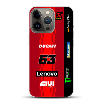Desmosedici GP25 MotoGP 2025 Livery - Individuelle Handyhülle für iPhone