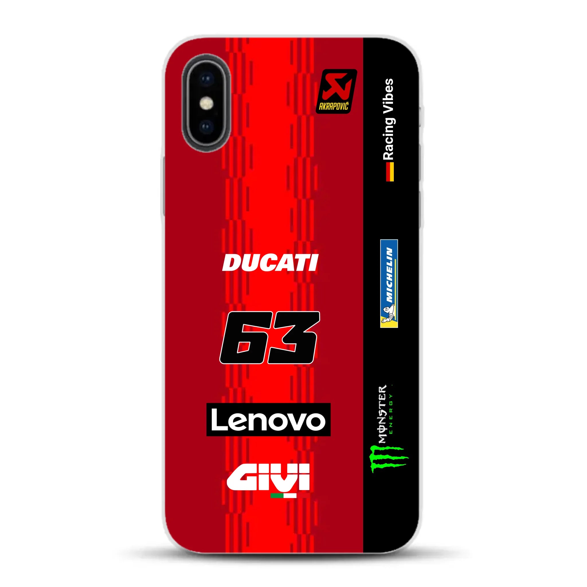 Desmosedici GP25 MotoGP 2025 Livery - Individuelle Handyhülle für iPhone