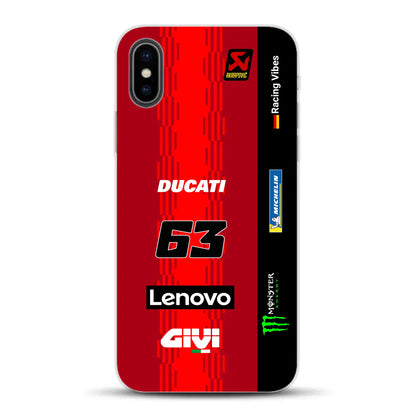 Desmosedici GP25 MotoGP 2025 Livery - Individuelle Handyhülle für iPhone