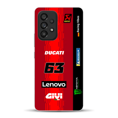 Desmosedici GP25 MotoGP 2025 Livery - Individuelle Handyhülle für Samsung