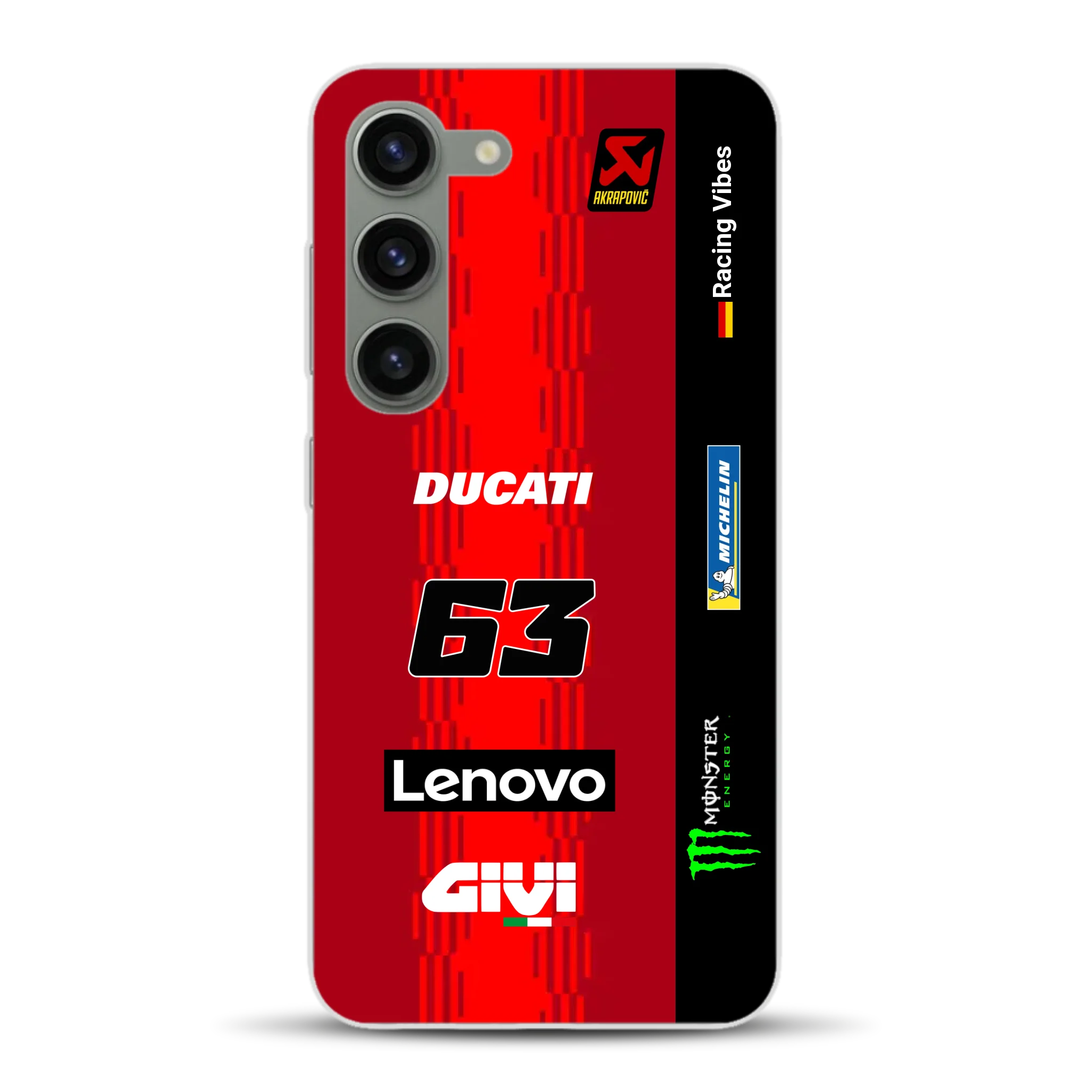 Desmosedici GP25 MotoGP 2025 Livery - Individuelle Handyhülle für Samsung