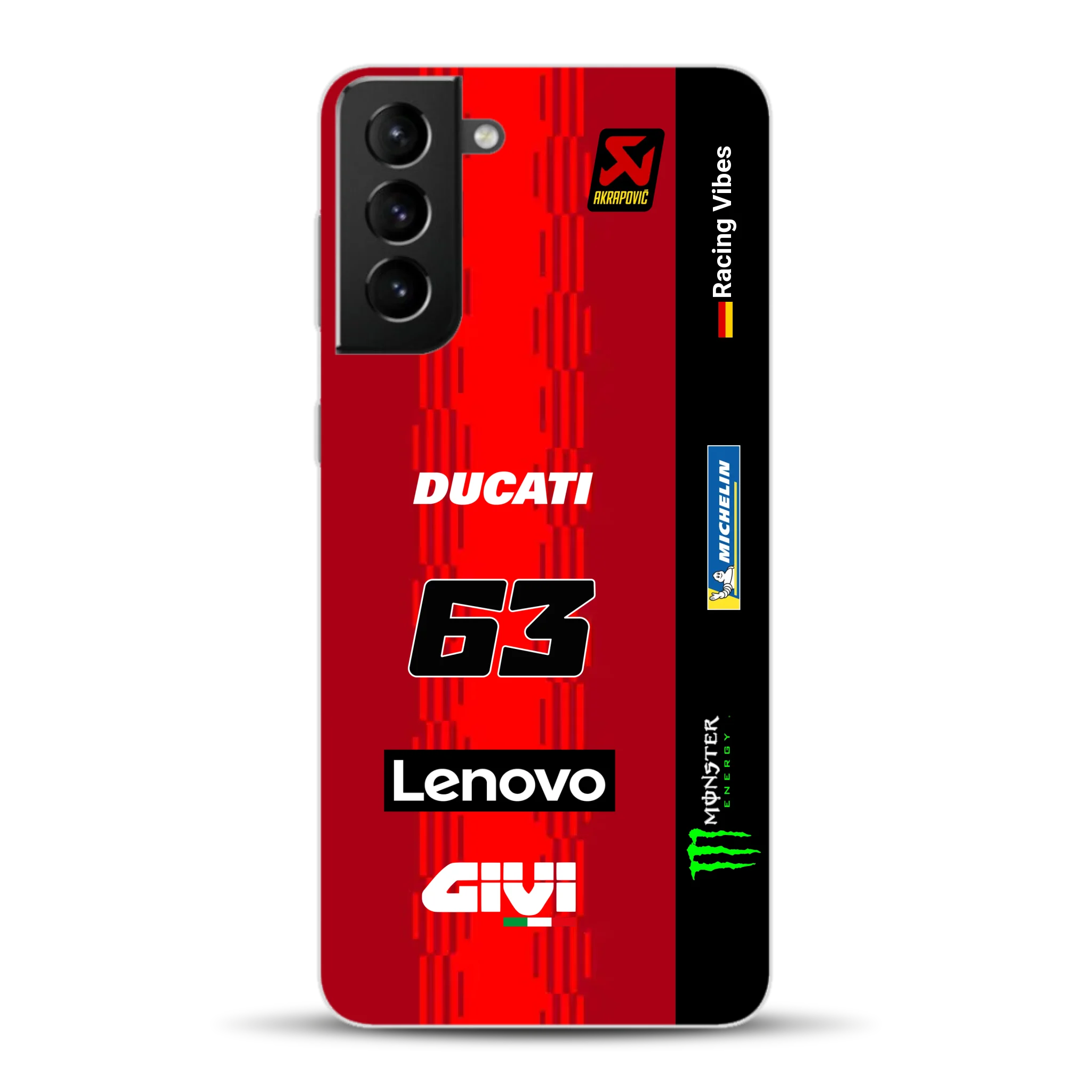 Desmosedici GP25 MotoGP 2025 Livery - Individuelle Handyhülle für Samsung