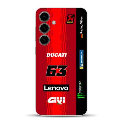 Desmosedici GP25 MotoGP 2025 Livery - Individuelle Handyhülle für Samsung