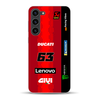 Desmosedici GP25 MotoGP 2025 Livery - Individuelle Handyhülle für Samsung