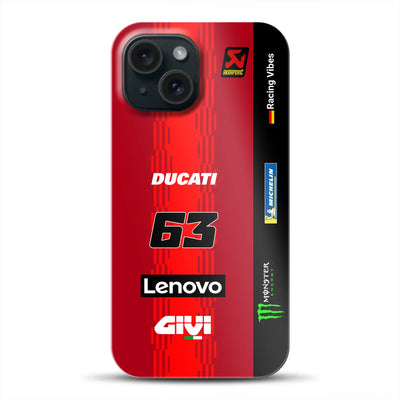 Desmosedici GP25 MotoGP 2025 Livery – Custodia premium personalizzata per iPhone