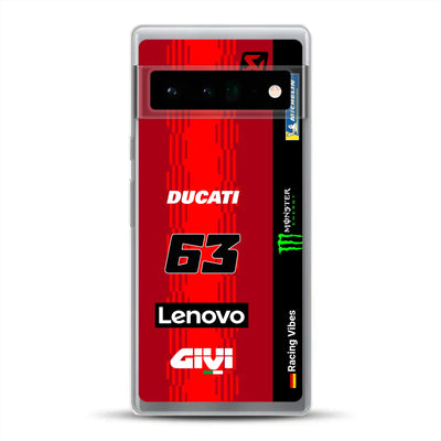 Desmosedici GP25 MotoGP 2025 Livery - Individuelle Handyhülle für Google