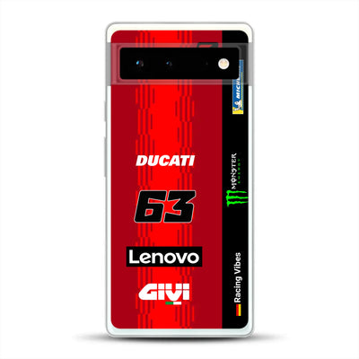 Desmosedici GP25 MotoGP 2025 Livery - Custom phone case for Google