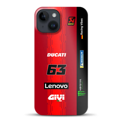 Desmosedici GP25 MotoGP 2025 Livery - Individuelle Hardcase Hülle für iPhone