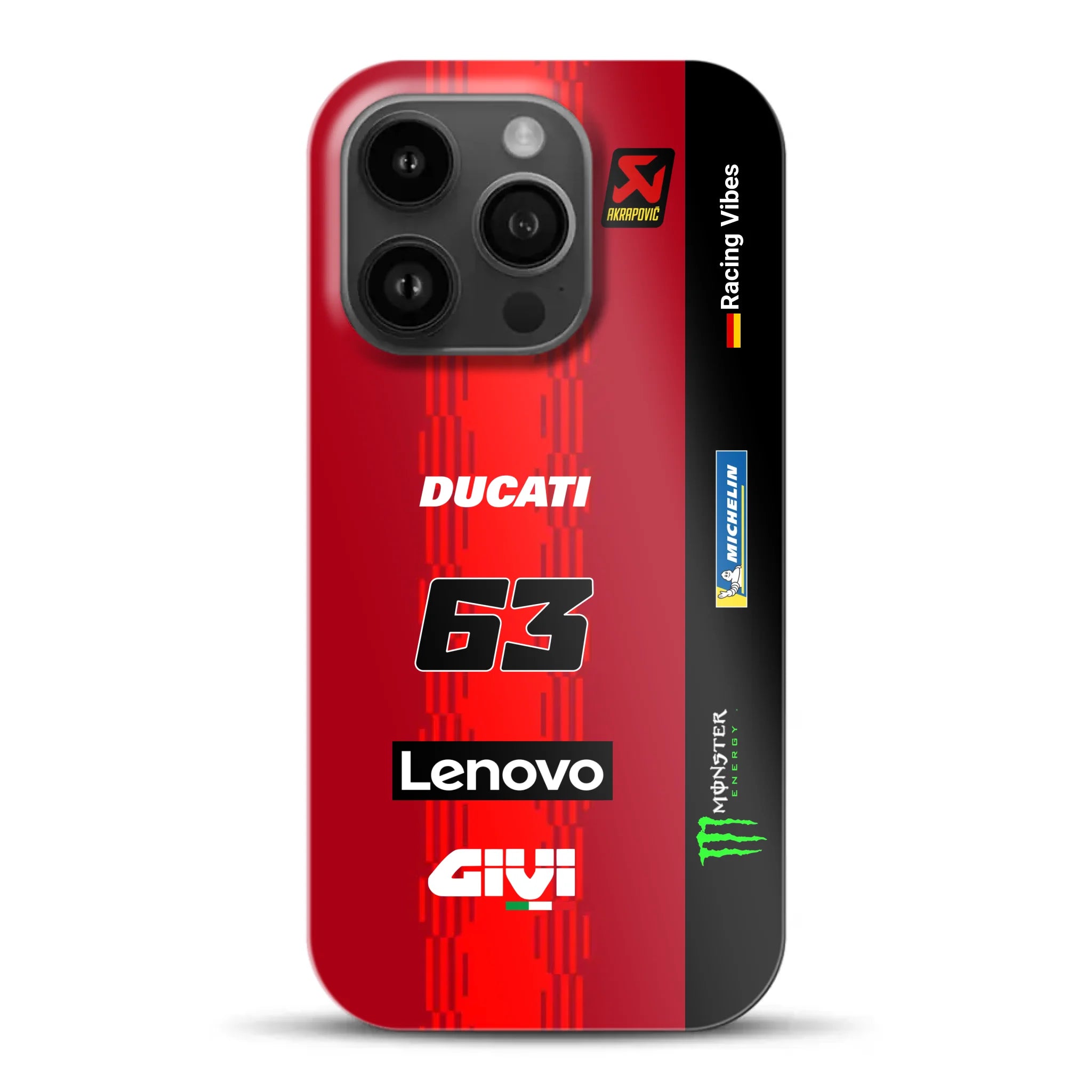 Desmosedici GP25 MotoGP 2025 Livery - Individuelle Hardcase Hülle für iPhone