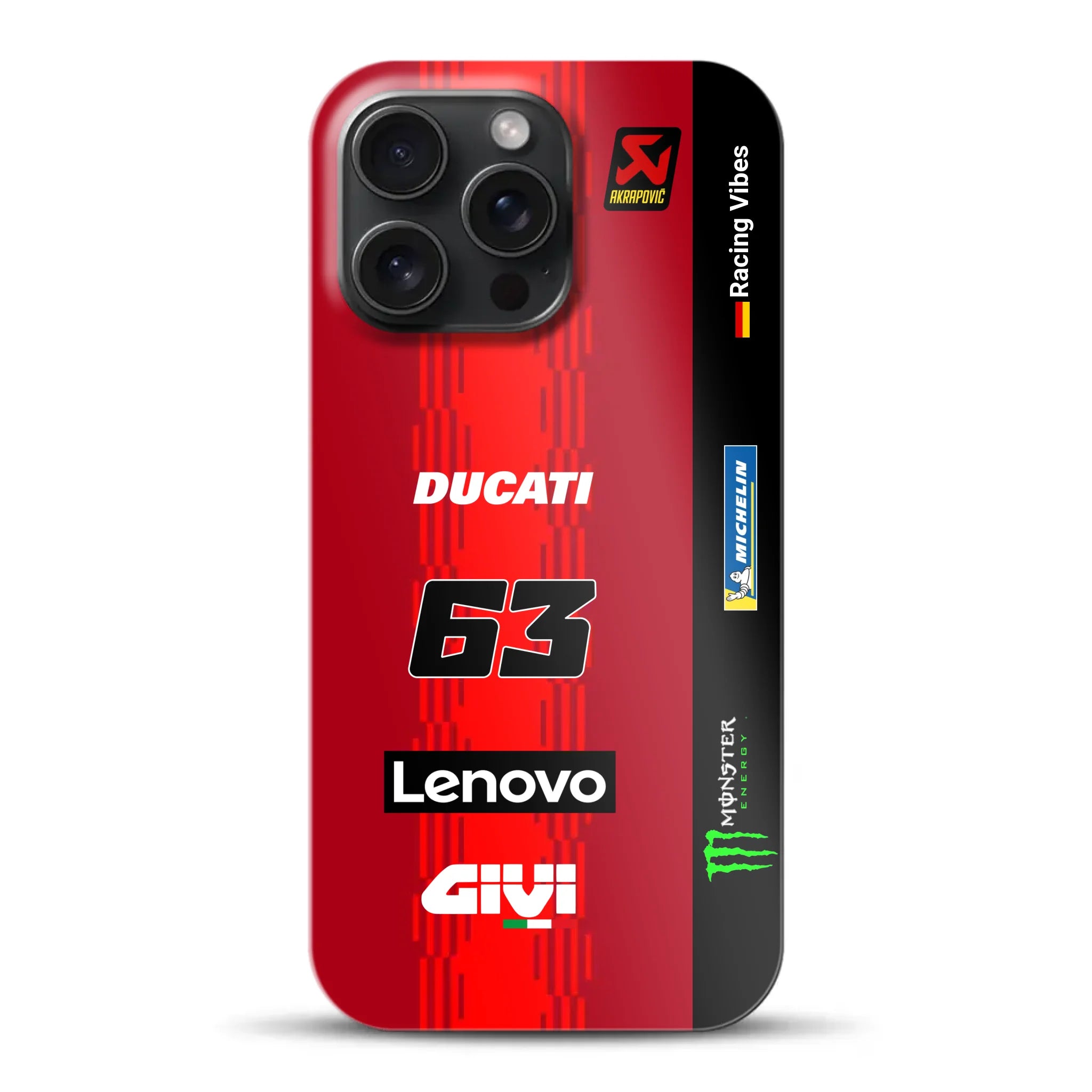 Desmosedici GP25 MotoGP 2025 Livery - Individuelle Hardcase Hülle für iPhone
