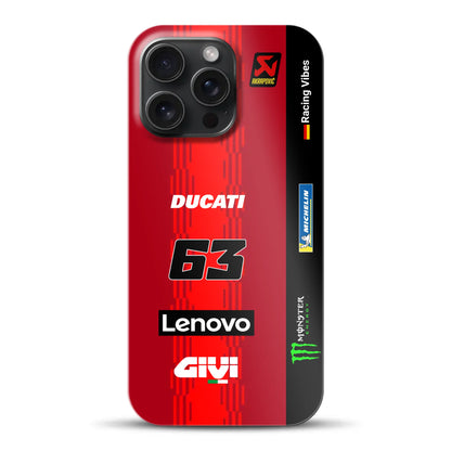Desmosedici GP25 MotoGP 2025 Livery - Individuelle Hardcase Hülle für iPhone