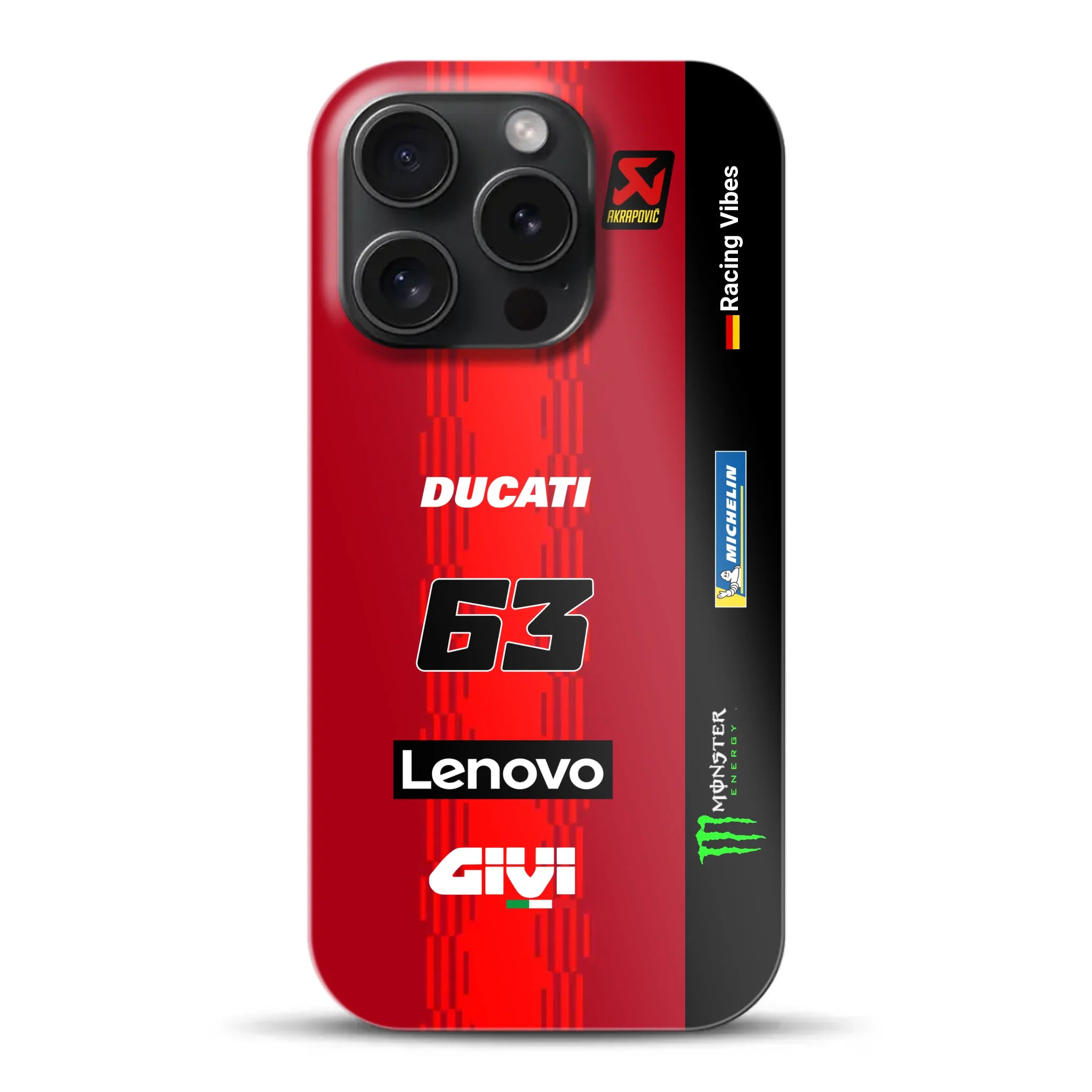 Desmosedici GP25 MotoGP 2025 Livery - Individuelle Hardcase Hülle für iPhone
