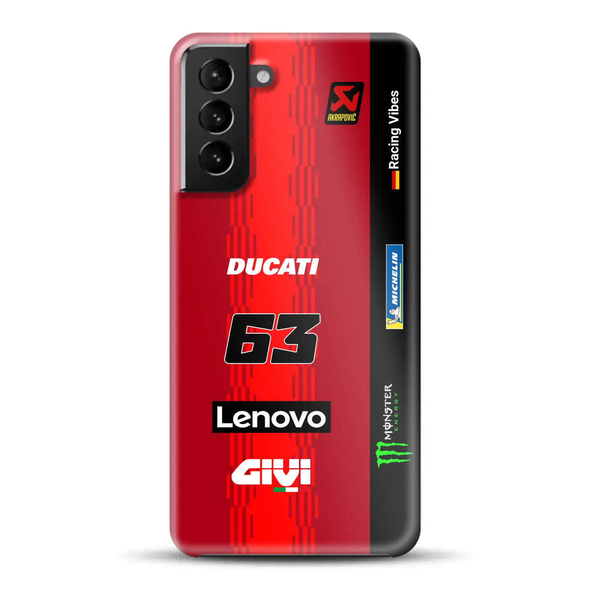 Desmosedici GP25 MotoGP 2025 Livery - Individuelle Hardcase Hülle für Samsung