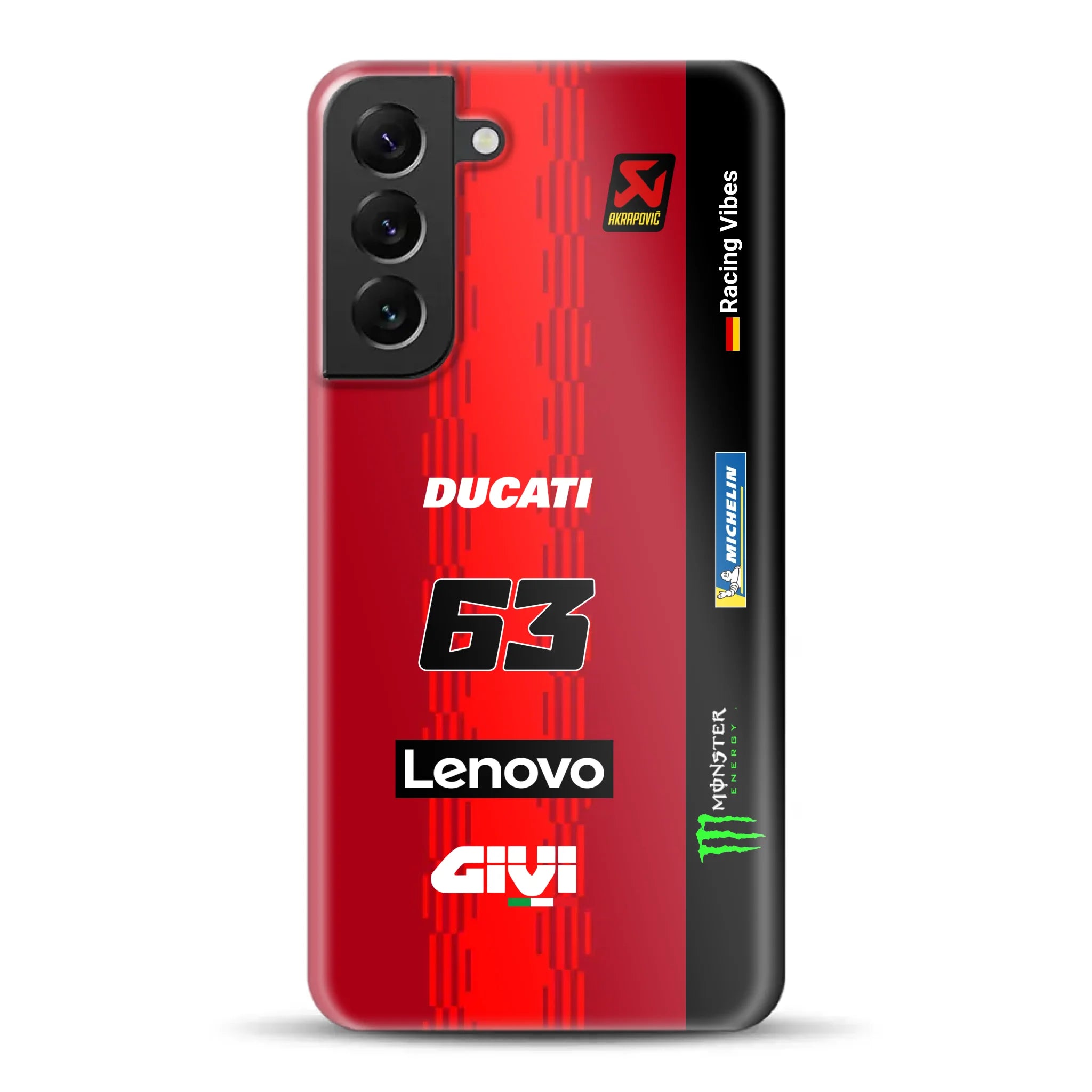 Desmosedici GP25 MotoGP 2025 Livery - Individuelle Hardcase Hülle für Samsung