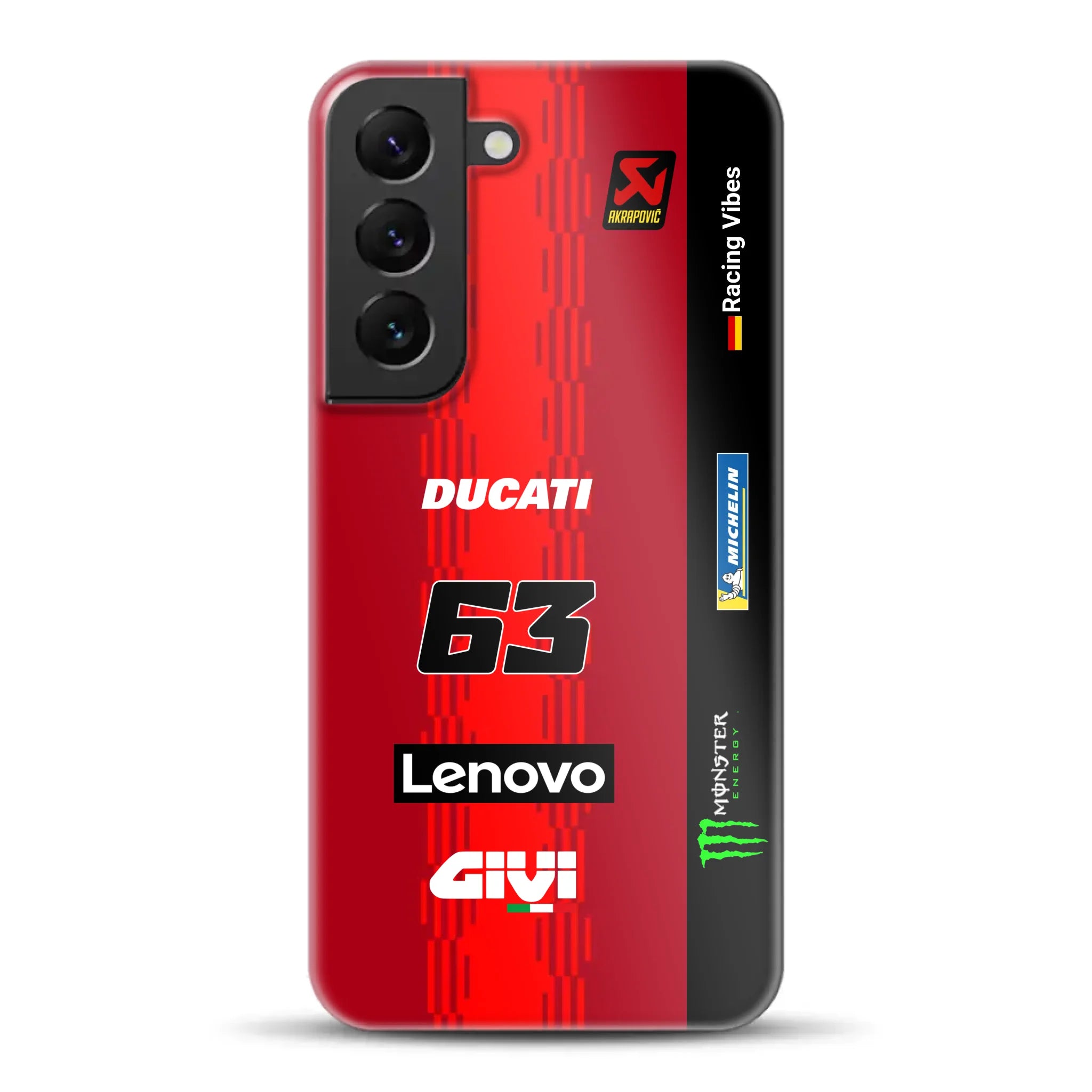 Desmosedici GP25 MotoGP 2025 Livery - Individuelle Hardcase Hülle für Samsung